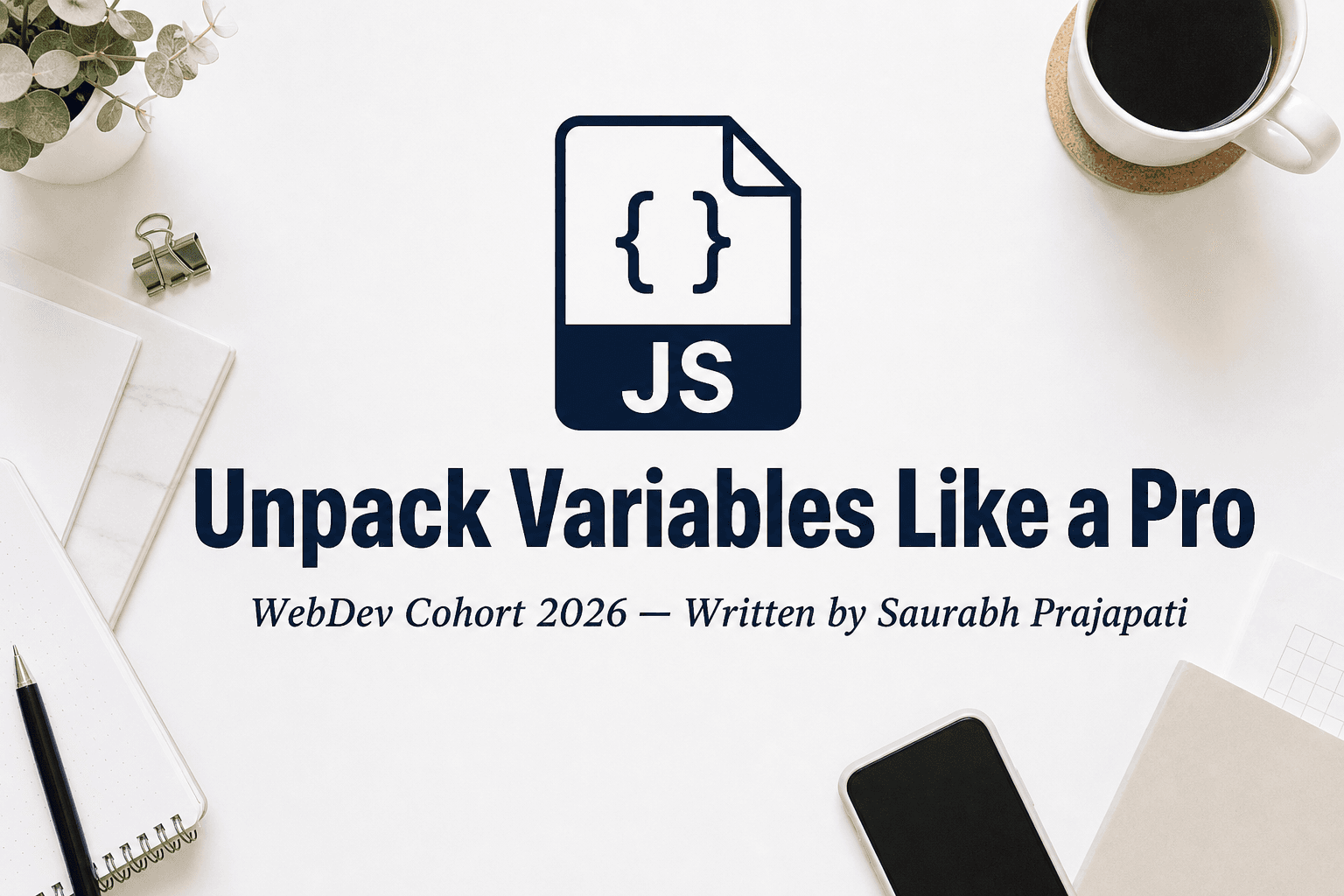 JavaScript Destructuring: Write Less Code, Extract More Value
