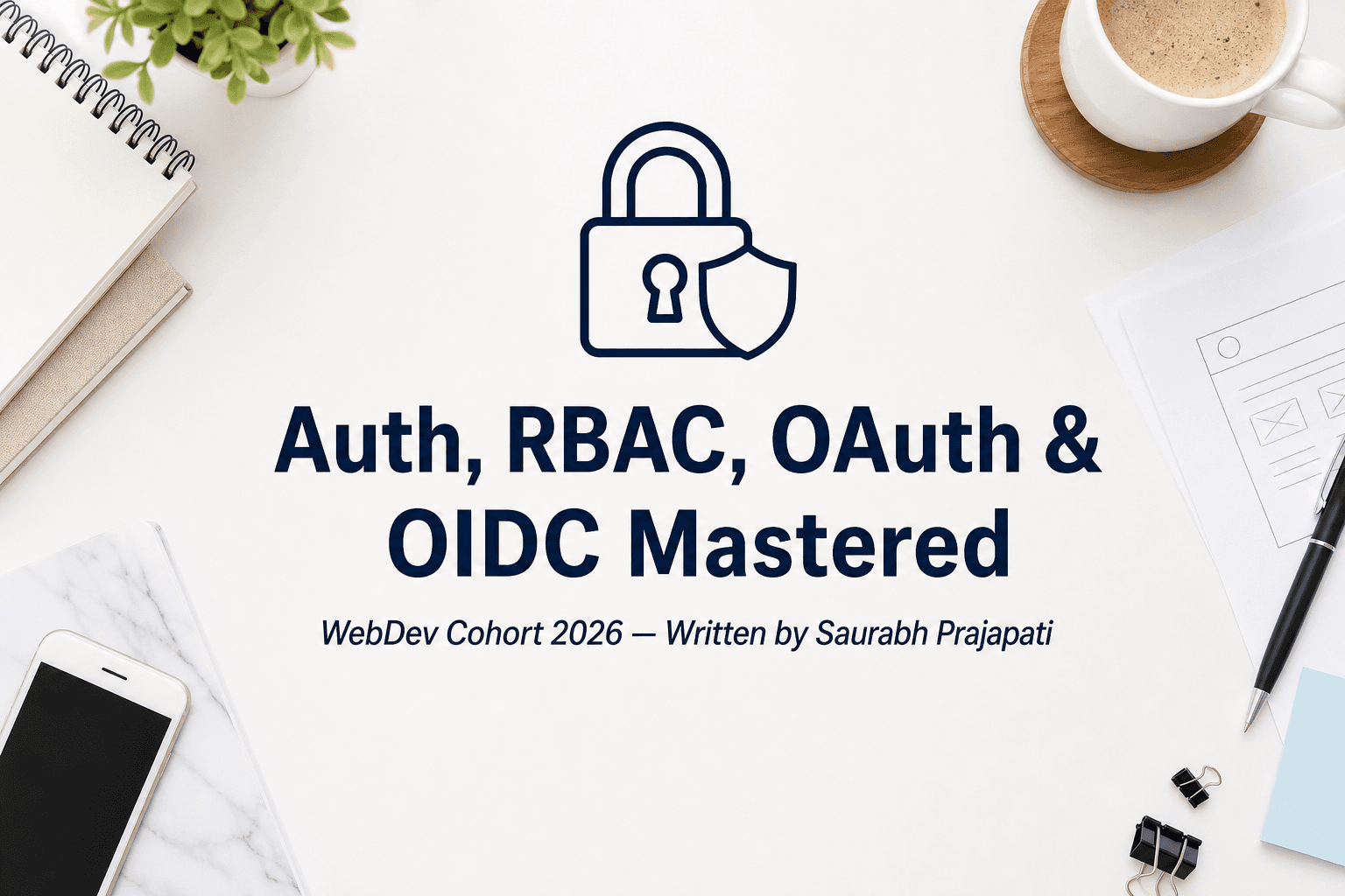 Securing Modern Web Apps: Password Hashing, RBAC, OAuth 2.0, and OpenID Connect Explained