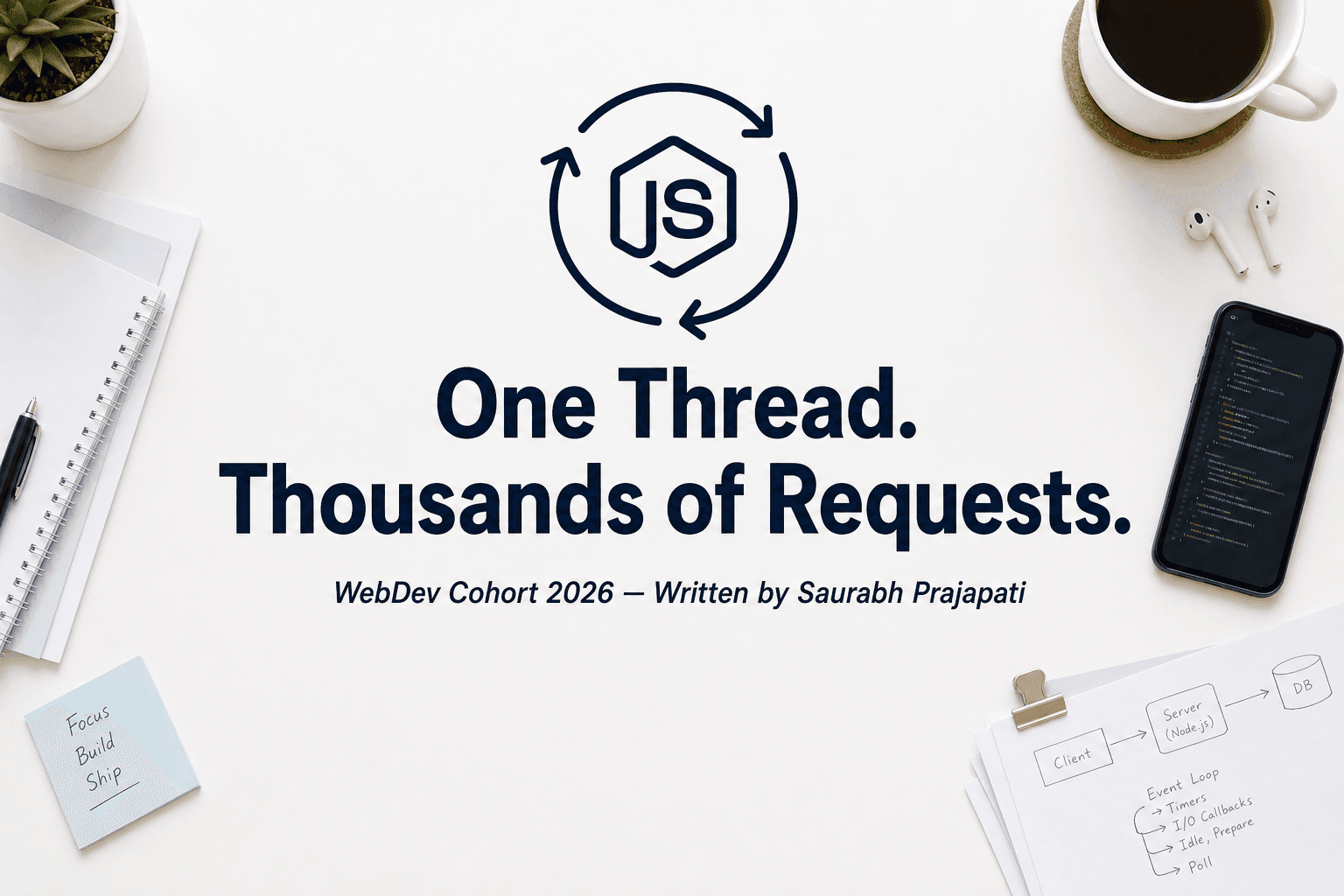 How Node.js Handles Thousands of Concurrent Requests Without Breaking a Sweat