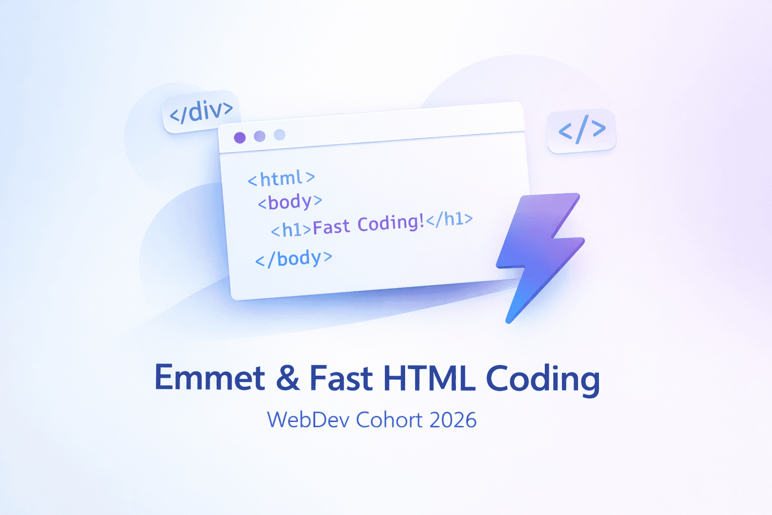 Emmet for HTML: A Beginner's Guide to Writing Faster Markup