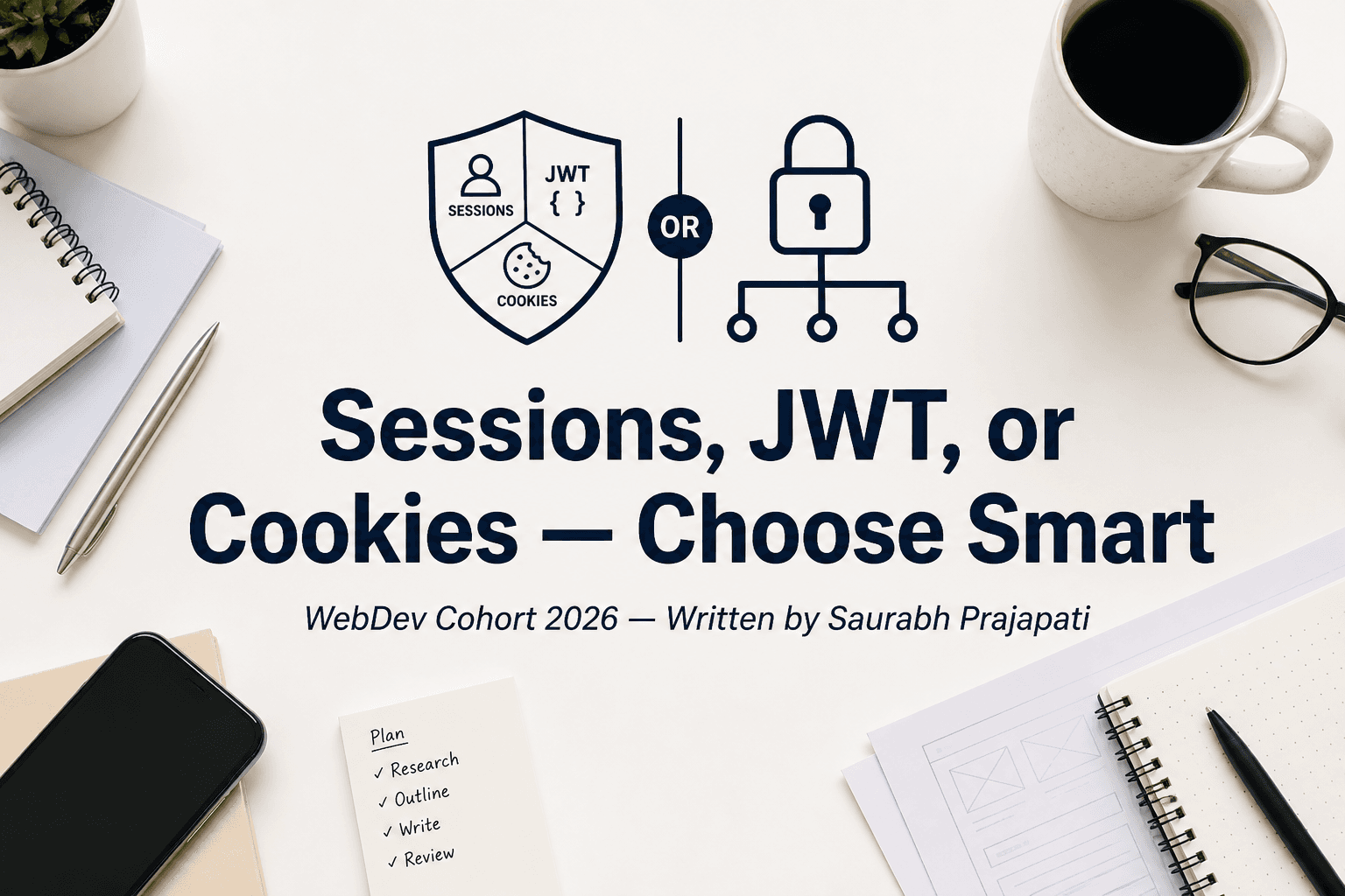 Sessions vs JWT vs Cookies: A Practical Guide to Choosing the Right Authentication Approach
