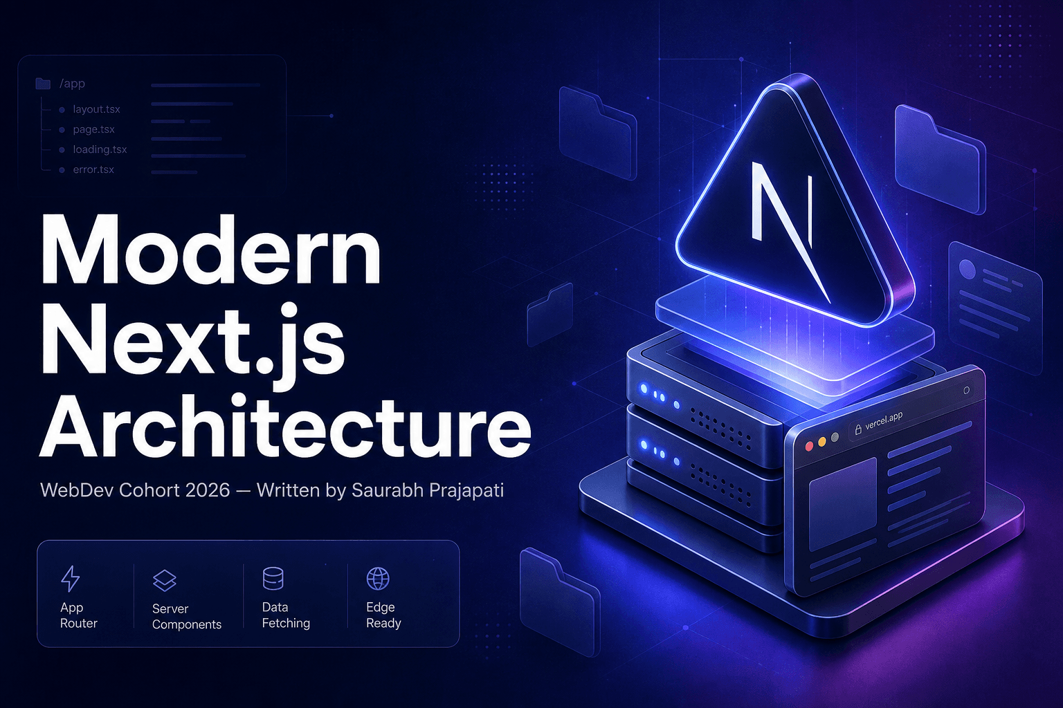 Modern Next.js: The Complete Guide to App Router, Server Components, and Full-Stack Architecture